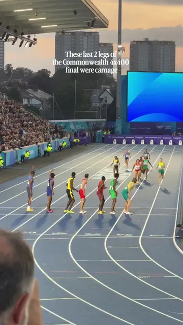 History made.  #CommonwealthGames #Glasgow #4x400m #Run #Silver 
