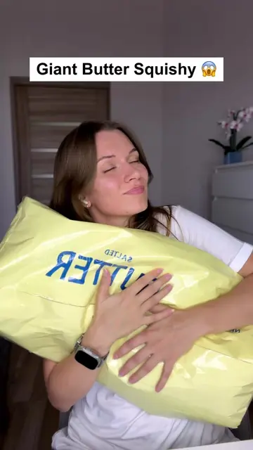 DIY Giant Butter Squishy 🧈 Paper Craft Idea #DIY #craft #viral  I made a giant 