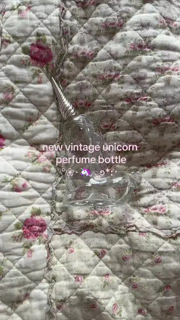 easily won her in an ebay auction (sweating, red, shaking) #unicorn #perfume #vi