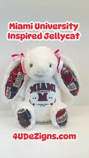 ❤️🤍 MIAMI UNIVERSITY FAMILIES… THE SWEETEST “THINKING OF YOU” GIFT IS HERE! 🐰 
