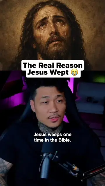 Jesus didn't cry because Lazarus was dead.  Watch until the end to see the real 
