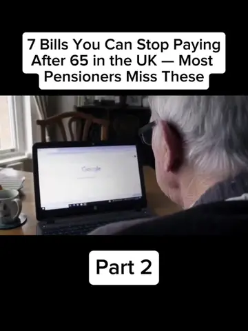 7 Bills You Can Stop Paying After 65 in the UK — Most Pensioners Miss These #hmr