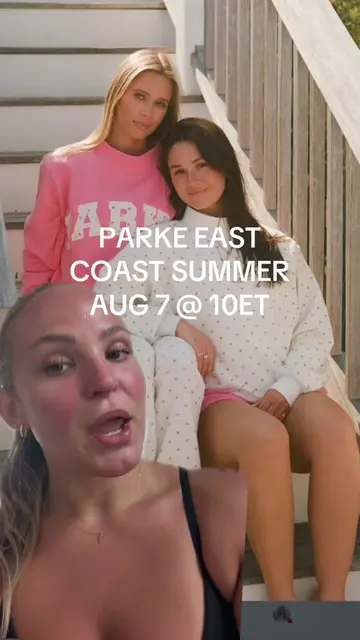 PARKE EAST COAST SUMMER AUG 7 @ 10 ET!! Comment or dm me for the link!! 💗❤️ #pa