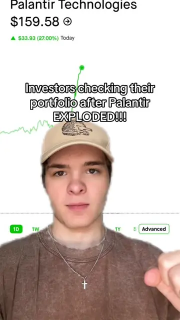 LETS GOOO I TOLD YOU!!💯💯💯 #investingforbeginners #palantir #stockstobuy #stoc