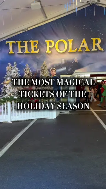 Polar Express tickets are LIVE! Our son is already talking about the “Ho Ho Choo