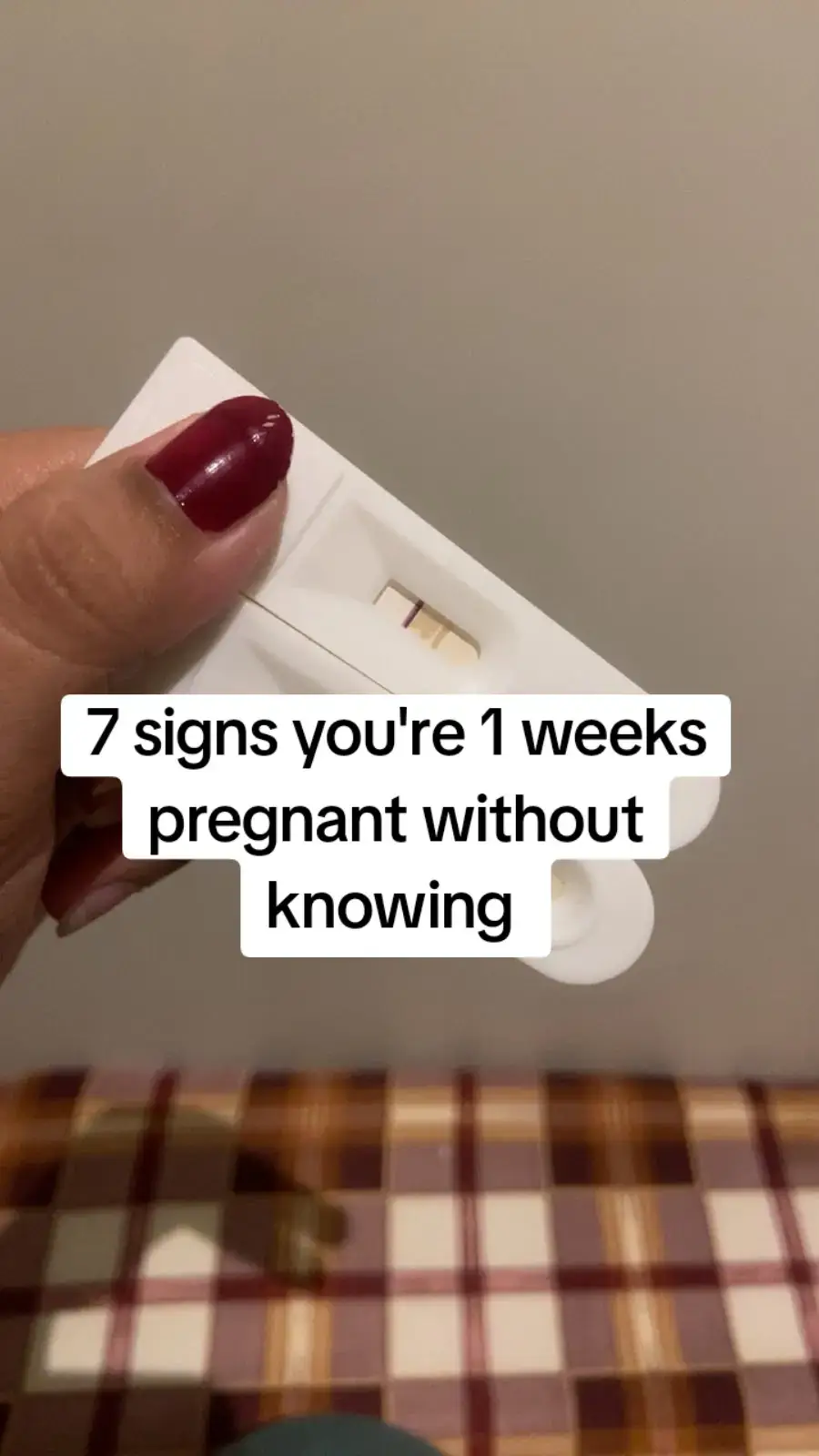 Heads up: "1 week pregnant" gets used 2 ways: 1. *1 week after your last period*