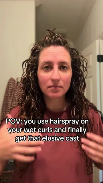 Gels never worked for me! #curlyhair #gelcast #curly 