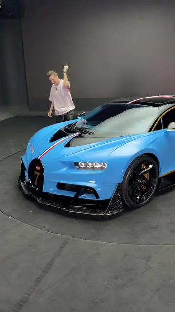 Burna Boy's $6.5M Modified Bugatti Chiron 😤💀@Burna Boy #car #luxury #supercar 
