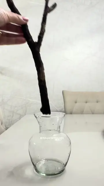 🌿 Um pedaço de tronco pode ganhar uma nova vida na decoração! 🤎 Com textura, f
