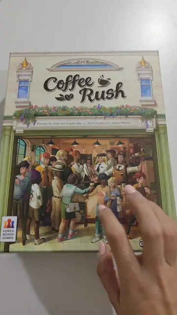 Estou APAIXONADA!  #boardgame #coffeerush #jogos #game #coffee 