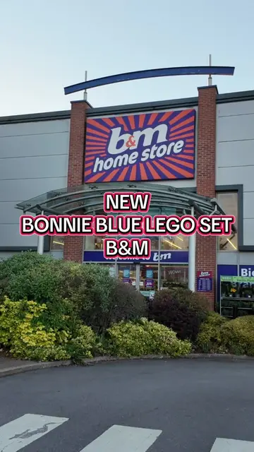 Can we find the NEW BONNIE BLUE LEGO in b&m #bonnieblue #lego #bandm 