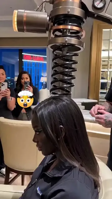 automatic haircut  machine in future amazing transmission#technology  #haircuttr