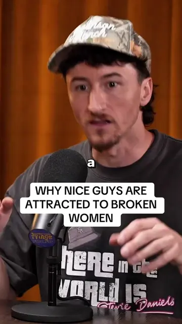 Why nice guys attract broken women #dating #relationships #fyp 