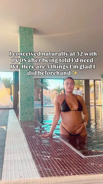 I conceived naturally at 32 after being told I’d likely need IVF. I had high pro