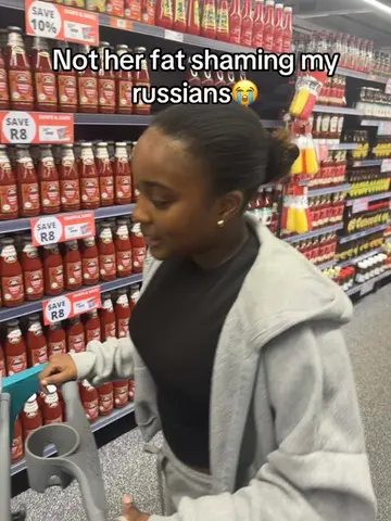 CHECKERS YOUR RUSSIANS? love them down though. Also I hate grocery shopping, esp