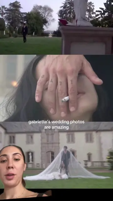 I love themm honestly #gabriette #matthealy #mattyhealy #gothwedding #the1975 