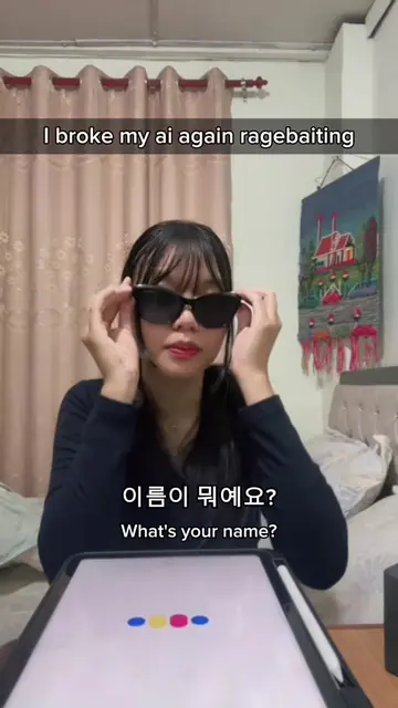 I should give this Ai a break right? #pingoai #koreanlanguagelearning #funny #fy