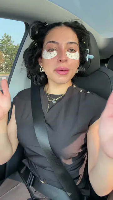 My car drives me to work so I don't have to 💗💓💞💕💖💘💝 GRWM while my Tesla d