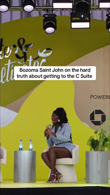 Bozoma Saint John is sharing what it really takes to be successful as a C suite 