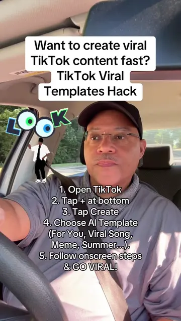 Want to create viral TikTok content fast? TikTok Viral Templates Hack #TiktokTem