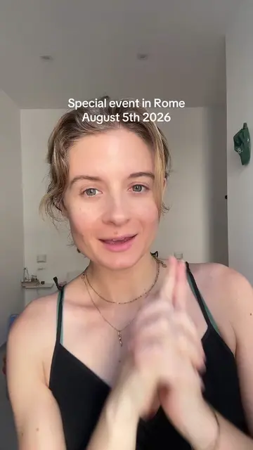 go check out this special event happening in Rome TOMORROW on the 5th of August!
