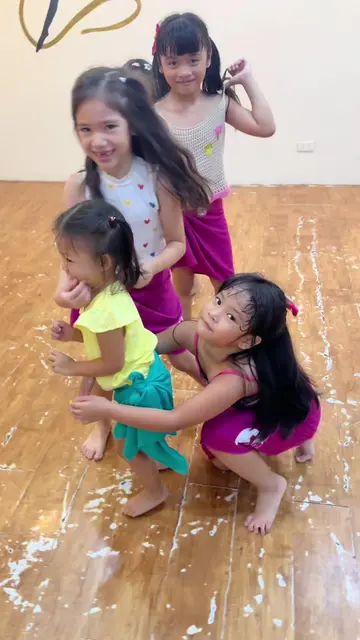 My daughters 2nd time joining Moana Class @Danse de la Vie Dance Studio 🥹🥹  To