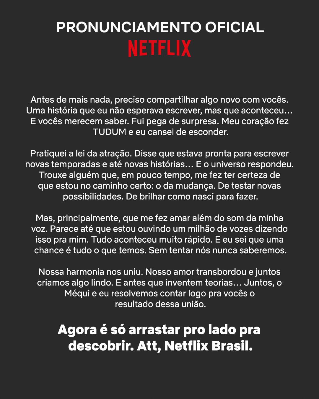 Sim, gente! O que vocês suspeitavam era verdade. Eu e o @Méqui temos um #pronunc