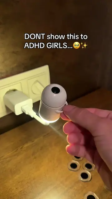 Every ADHD girl need this 🥹✨🌌 #starprojector #relaxing #galaxy #cozyroom #nigh