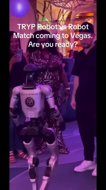 TRYP Robots™️ battle matches coming to #lasvegas are you ready? ##robot#technolo