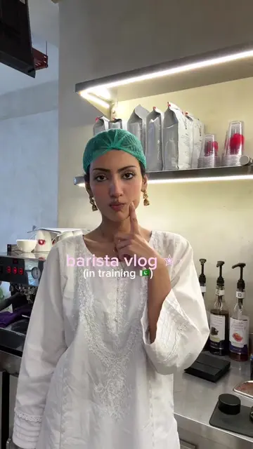 diml as a barista in training :)  #Vlog #barista 