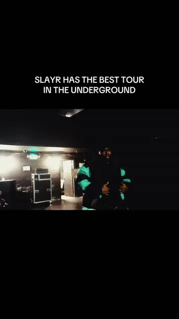 Slayr has to have one of the best tours in the underground like ever #slay #rap 