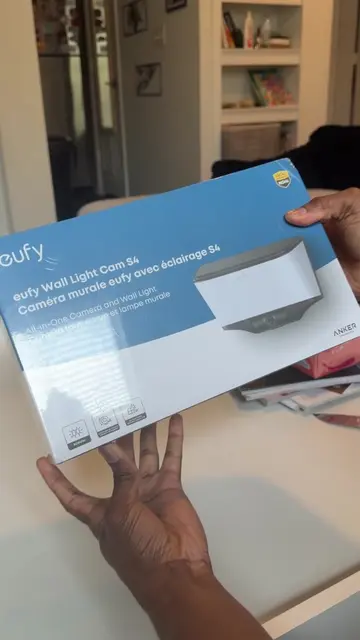 The eufy Wall Light Cam S4 is officially available 💡🤗 Here’s your full unboxin