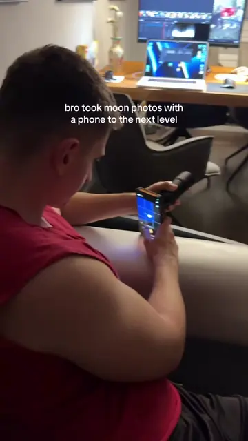How insane is that? I remember taking my first photos of the moon with a phone, 