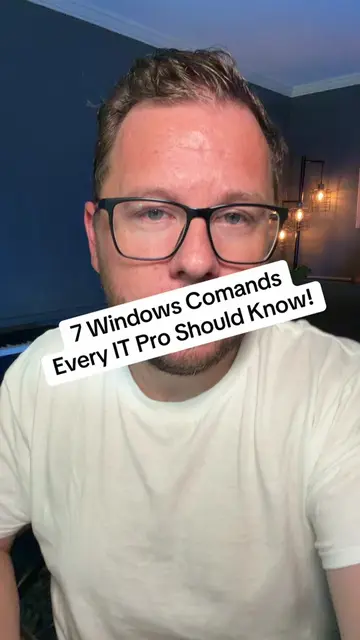 Part 4 finally exists. 7 more Windows commands you'll actually use — including t