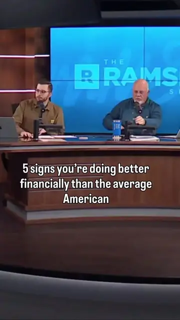Five signs you're not as behind as you think, financially: ﻿﻿﻿1. You are activel