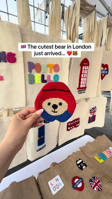 Meet the cutest Paddington-inspired punch needle coaster! 🐻❤️ Handmade with lov
