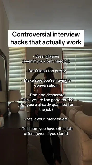 Controversial interview hacks that actually work 👀 Most candidates walk into in