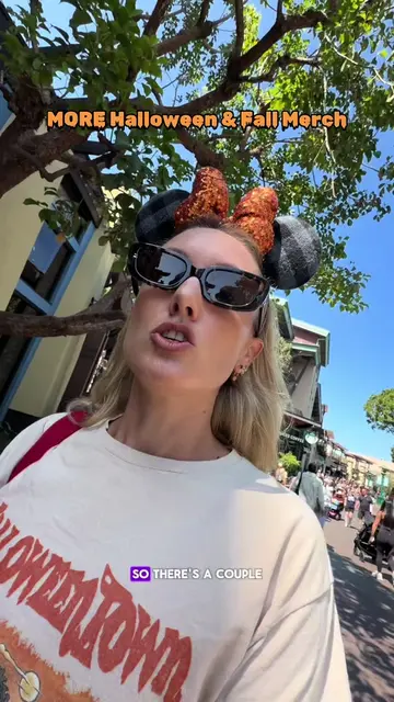 The fall merch though 😍🍂🍁 #disneyparks #disneyland #halloweenmerch #foryou #d