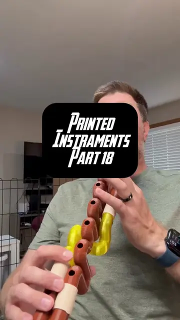 You kept asking for a clarinet — so I printed one with no reed 🎶 It's a bass me
