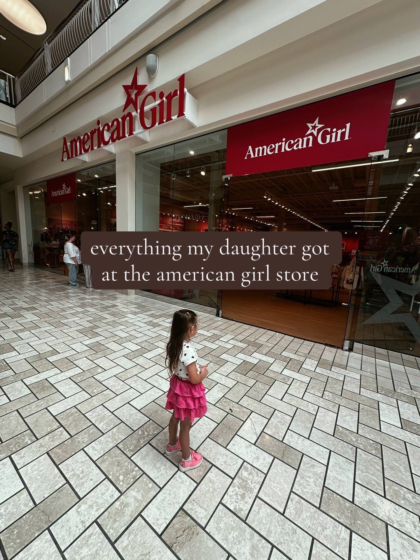 american girl was such a fun experience #sahmlife #girlmom #momtok #americangirl
