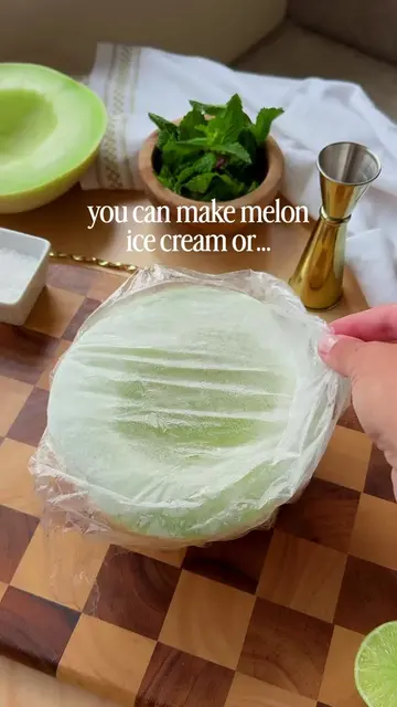 You can eat your honeydew... or turn it into the frozen cocktail of the summer. 