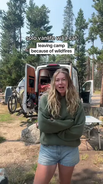 this is my sixth summer living in a van out west and every year, wildfire season