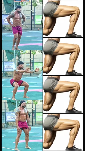 A better way to build quads using your own body weight, 50 lunges, 50 wall seat 