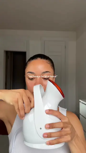 Getting an at-home face steamer has become the best decision ever 🧖🏼‍♀️ @Dr. D