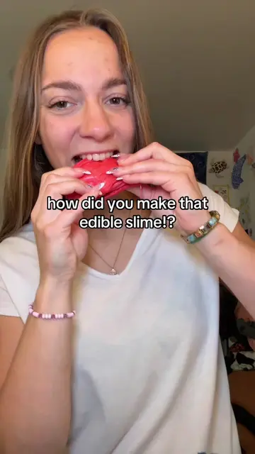 it’s soo yummy 😋 #fyp #slime #tutorial #creative #foryoupage 