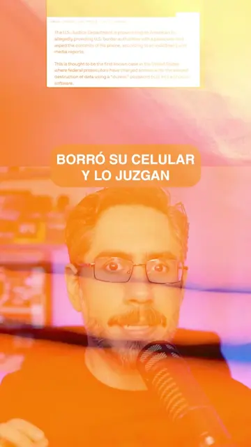 Estados Unidos juzga a un hombre por usar una clave de borrado ante la policía #