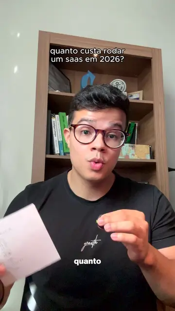 a parte cara de um SaaS 💰 40% de margem é bom ou é pouco? comenta aí 🫡 #dev #s