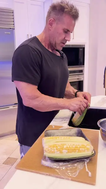 Cooking dinner with Angie