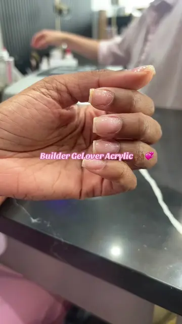I love wearing my real nails .. sometimes you have to take the acrylic and break
