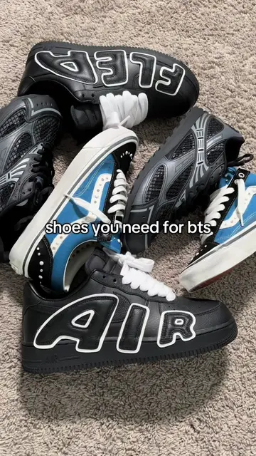 shoes you need for bts  @Forkick992 💯  #fypシ #bts #outfitinspo #sneakers #shoec